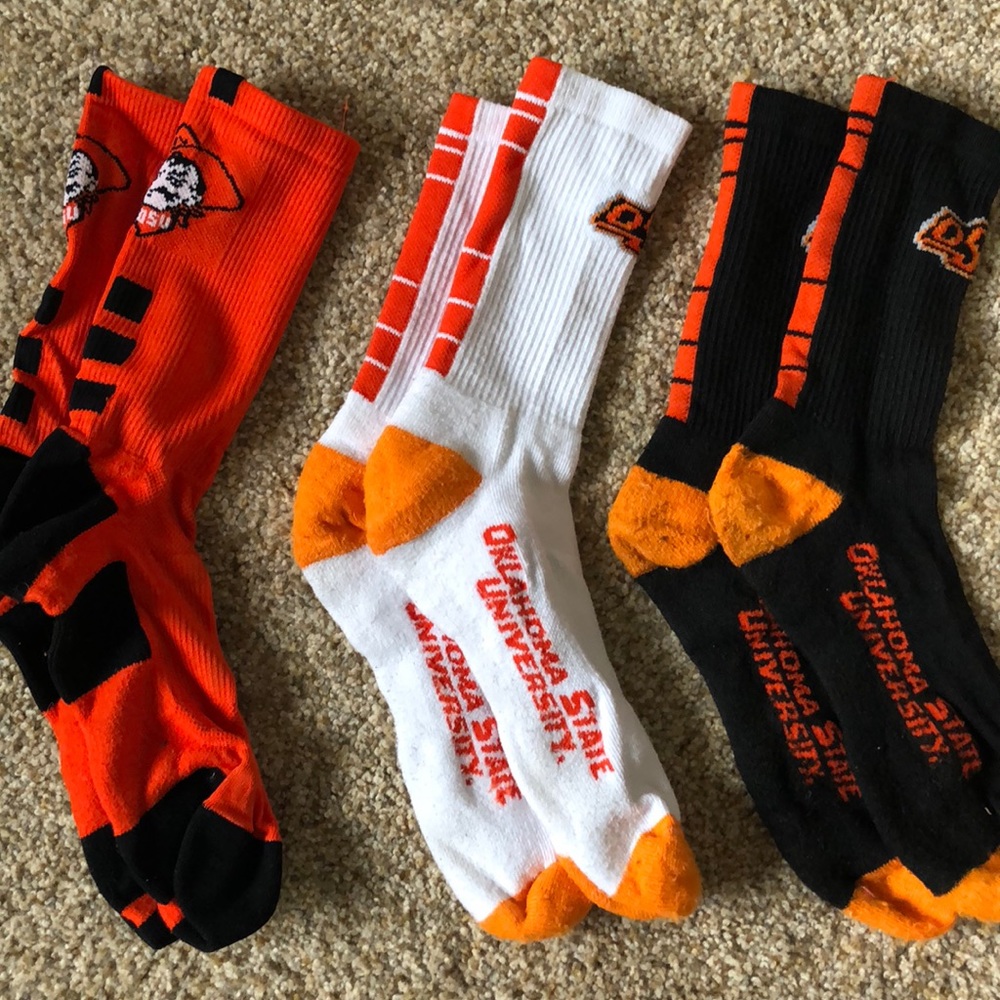Oklahoma State Elite socks